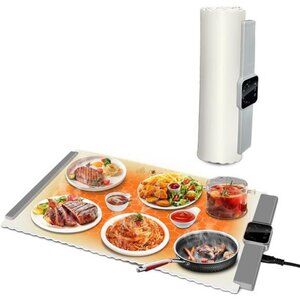 Electric Food Warmer 250W Full Surface Fast Heating Electric Warming Tray